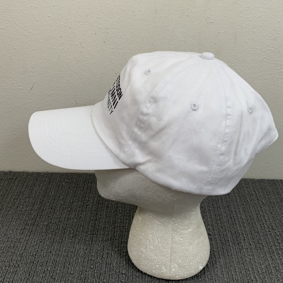 Mastodon Alumni Community Baseball Hat Unisex OSFA White Strapback Hit Wear - Picture 6 of 13